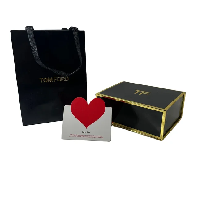 Large Brand Black Gold  Gift Box Magnetic Flip Style Gift Box Support Wholesale Gift Box Set