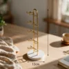 Single-sided archway sunglasses display stand - gold [boxed]