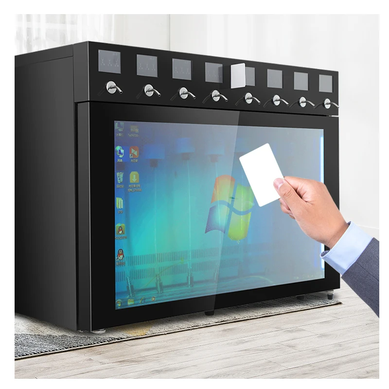 Automatic Vending Machines 8 Bottles Red Wine Dispenser Machine Bar Wine Cooler Fridge