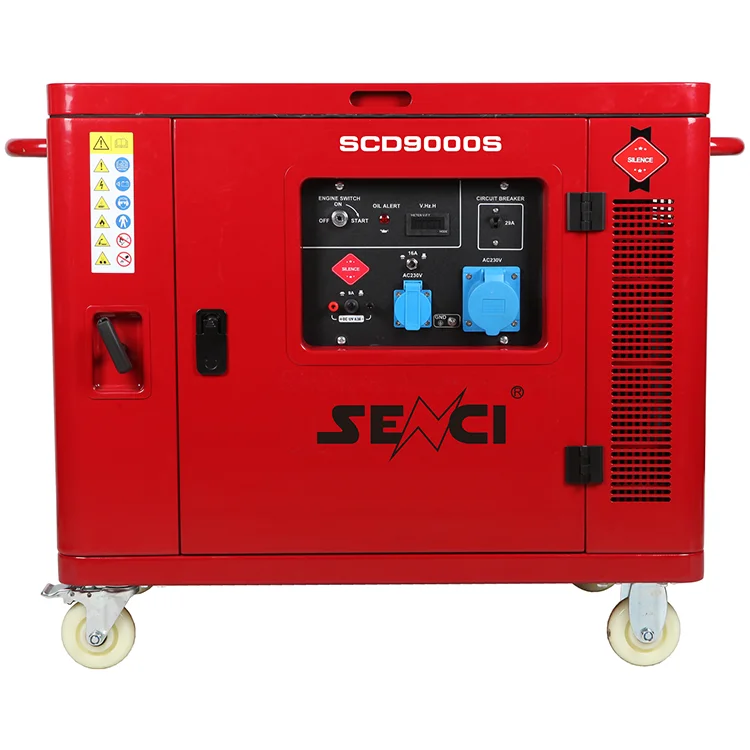 6KW 3-Phase Silent Diesel Generators factory