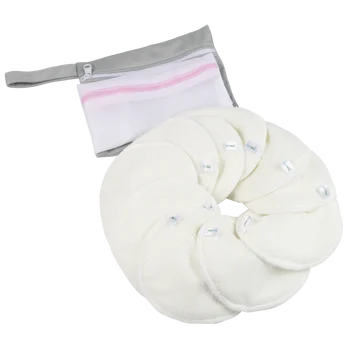 Hot Selling Waterproof Non-slip Breast Bra Pad Washable Adult Reusable Nursing Breast Pads For Breastfeeding