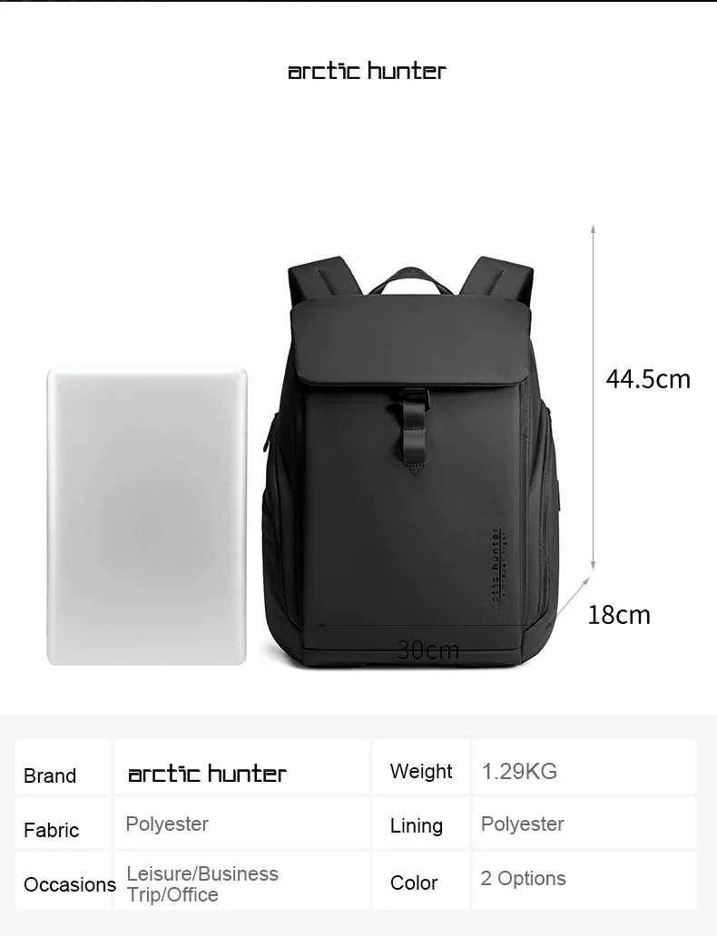 2023 Arctic hunter Best Selling business laptop backpack bags travel backpack for men men's backpack mochila sac a dos