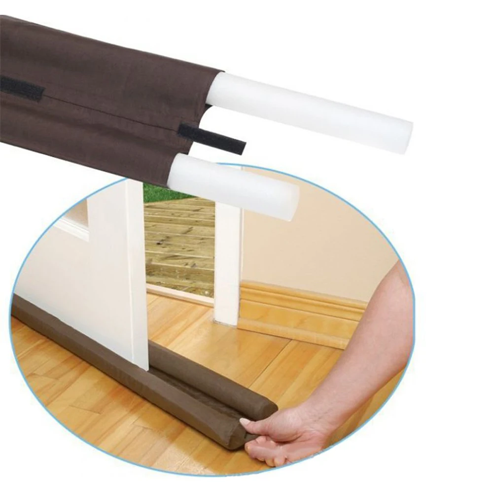 YIWU OYUE оптовая продажа двойной тканевый стопор для двери или окна уплотнение под дверью блокировочная полоса