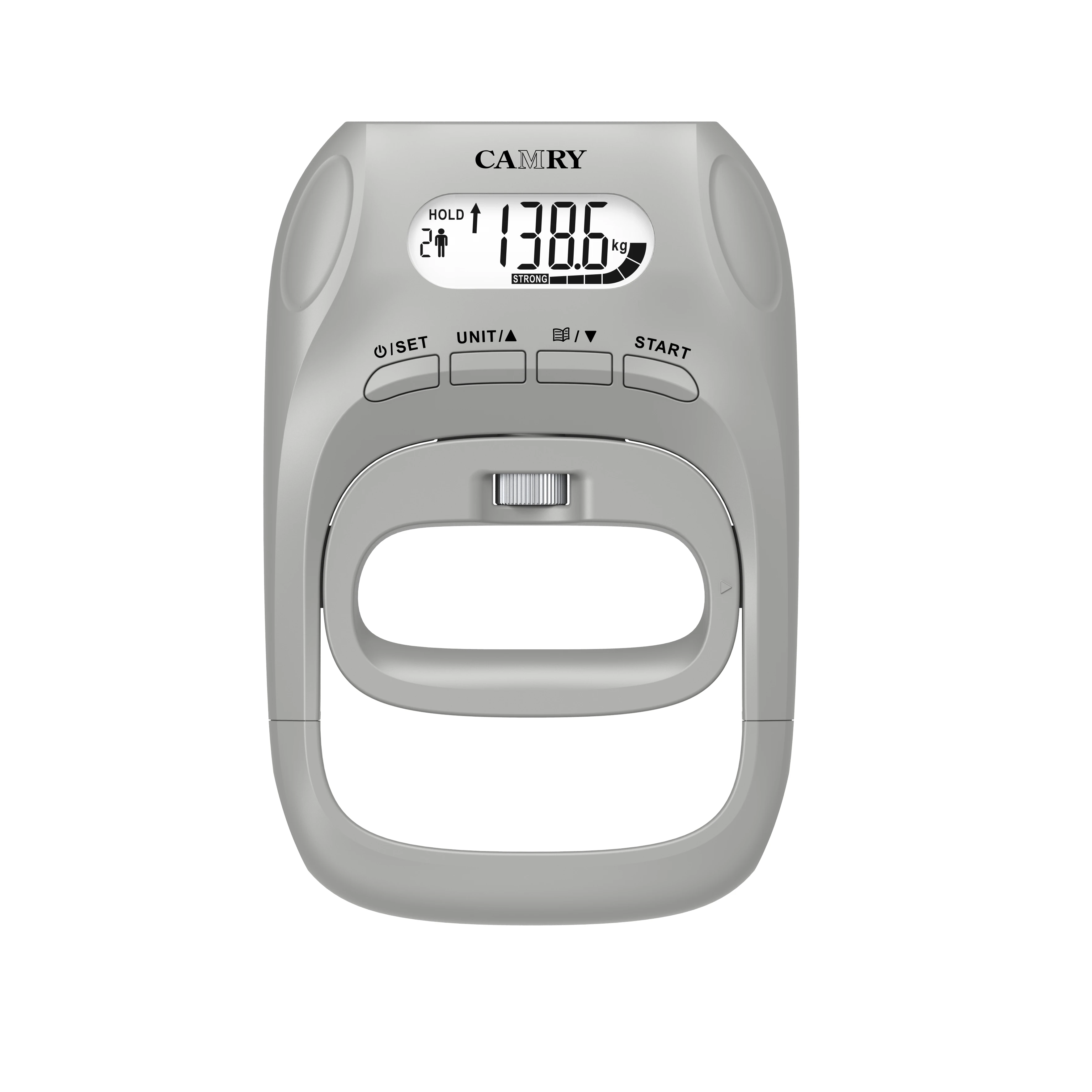 CAMRY Digital Hand Grip Dynamometer Finger Trainer Exerciser Wrist Strengthener Battery Powered Electronic Grip Strengthener