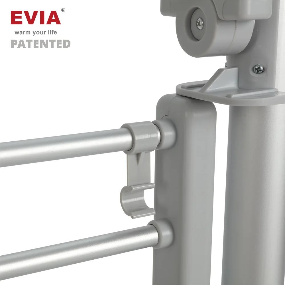 EVIA OEM 3 яруса кружевных Seche Linge алюминиевая сушилка для белья электрическая тканевую линию сушилка