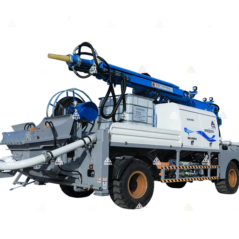 Remote Control  Similar Product Concrete Shotcrete Robot With Good Price for Sale