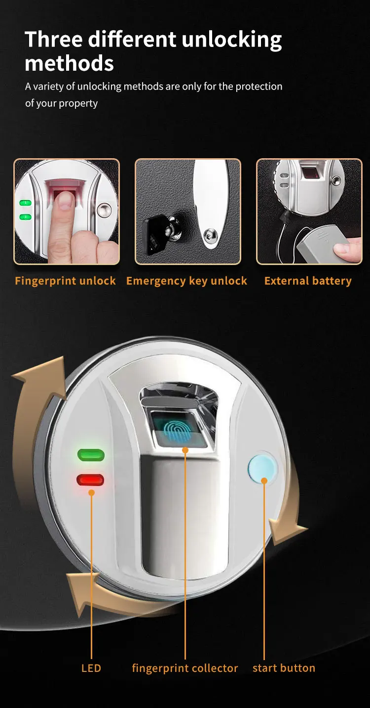 CEQSAFE Cheap Price Security Digital Electronic Small Metal Safe Box factory