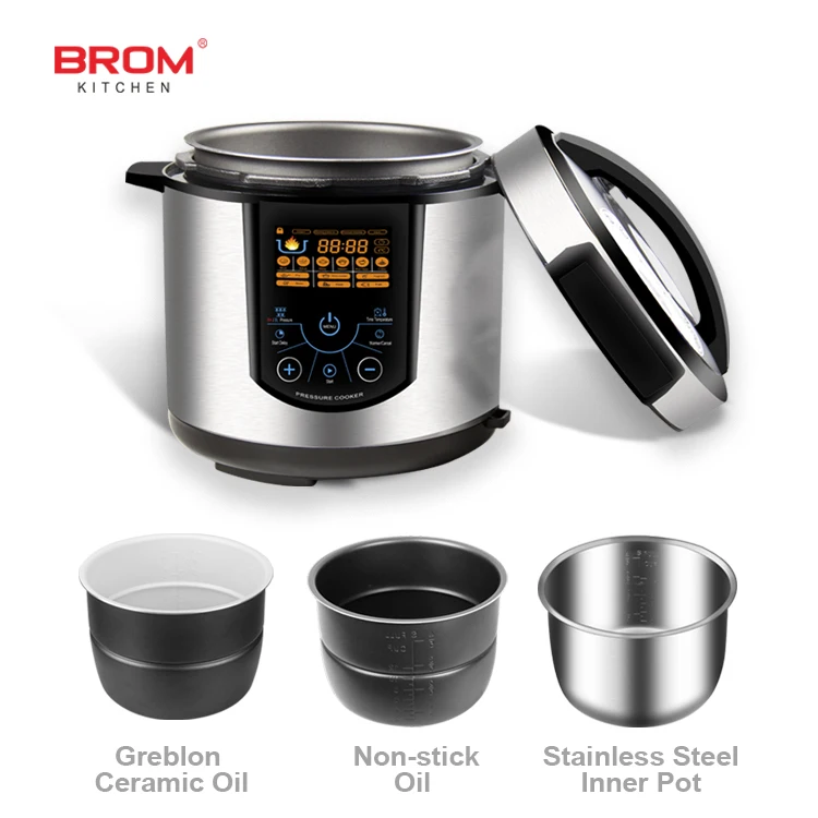 Cooking Appliances China Manufacturer Multi Function Stainless 6l Pressure Cooker
