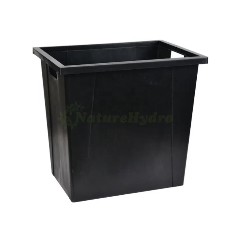 Plastic Large square Flower Display Stand Dutch Flower Bucket