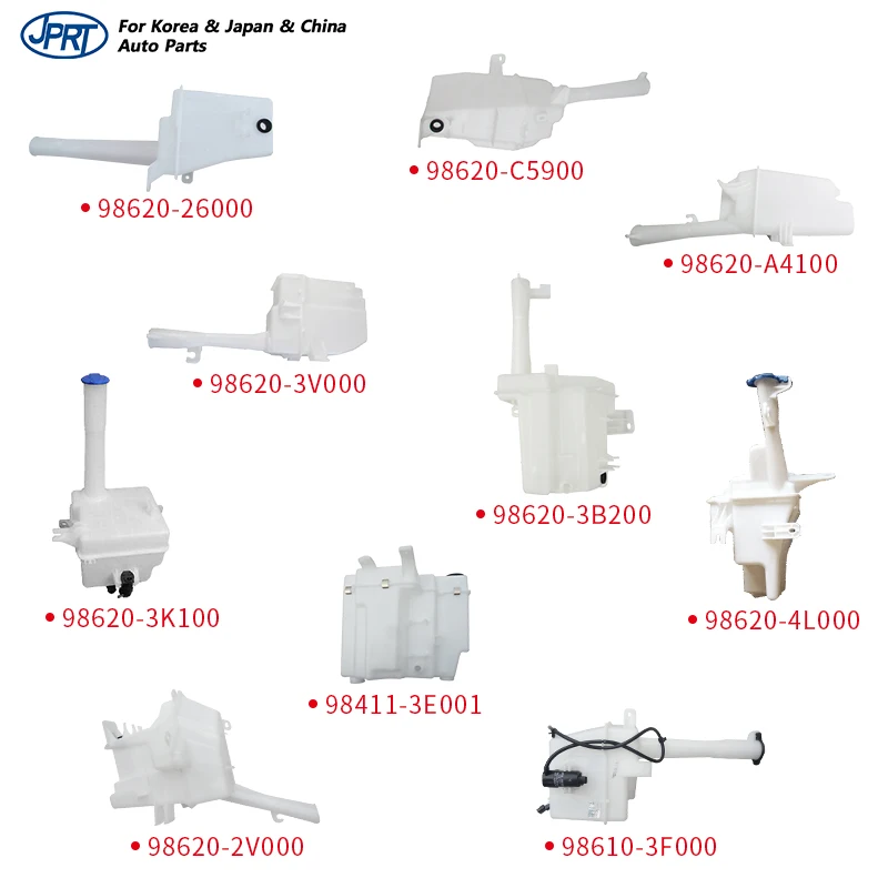 Hyundai Windshield Wiper Reservoir Tank - Quality Plastic Water