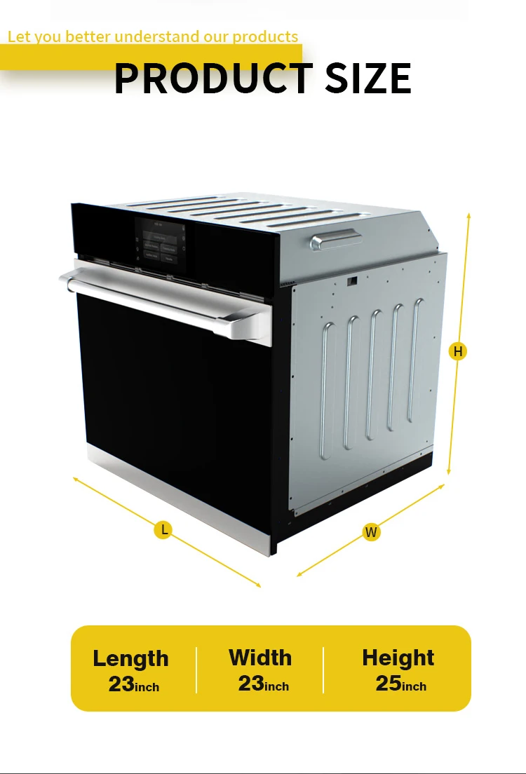 Hyxion Stainless Steel Factory Miele Wall Pressure 15l Steamer Hot Air