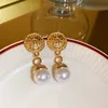 6 #Silver Needle Gold MediPearl Tassel Earrings