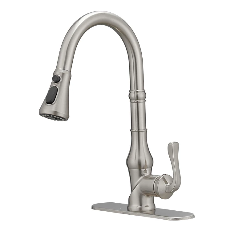 Top Sale BWE Best Brass Kitchen Faucet Vessel Sink Mixer Tap Sink Stainless Steel Faucet Kitchen Tap
