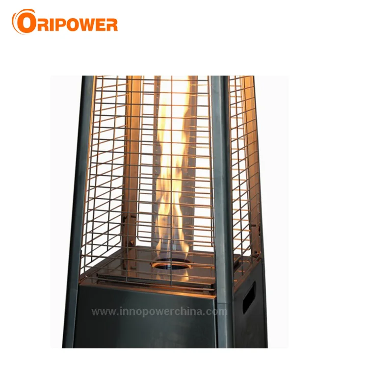 Lpg Heater Pyramid Flame Gas Patio Heater Infrared With Dancing Flames