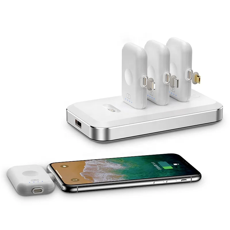 
 Лидер продаж, Универсальное портативное зарядное устройство, Мини Магнитный внешний аккумулятор на палец, 8000 мАч  