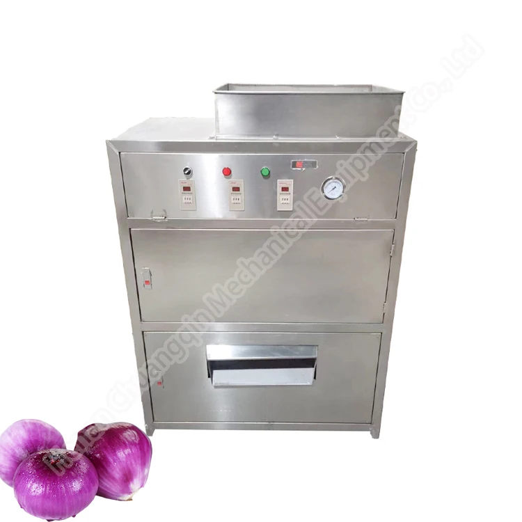 Spring Commercial Skin Removing Green and Packing for Sale High Quality Onion Peeling Machine