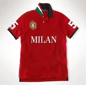 Top Quality 100% Cotton Custom Embroidery Logo Men Polo Ralphes T-Shirts Casual Brand City Polos Laurenes Tops Men's Polo Shirts