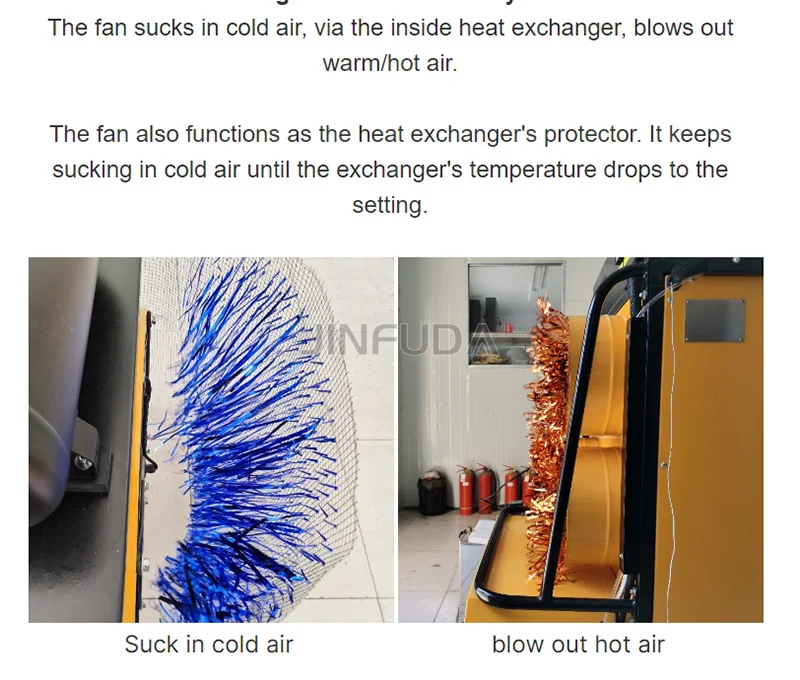 KVH5000 Heating Solutions Efficient Waste Oil Heater for Greenhouse
