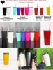 แก้วเก็บความเย็นในรถยนต์สีดำ ขนาด 20 ออนซ์