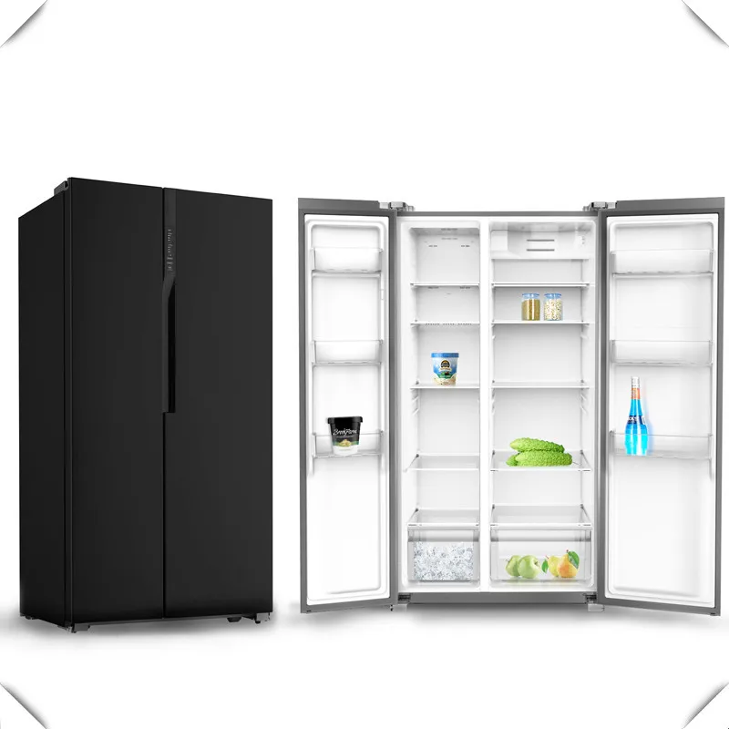 552L Ice Maker Mini Bar Side by Side Double Door Refrigerators Home Fridge