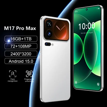 M 17 Pro Max Phone Smartphone With Large Battery Mobile Phone With