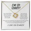 Card + Gold Necklace Black box