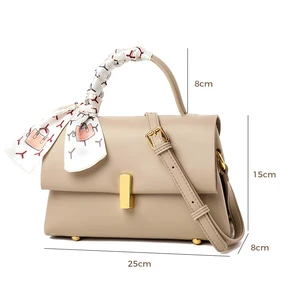 Minissmi Free Sample Pu Leisure Fashion Winter Damestassen Portable Soft Solid Color Ladies Custom Bags Business Handbags