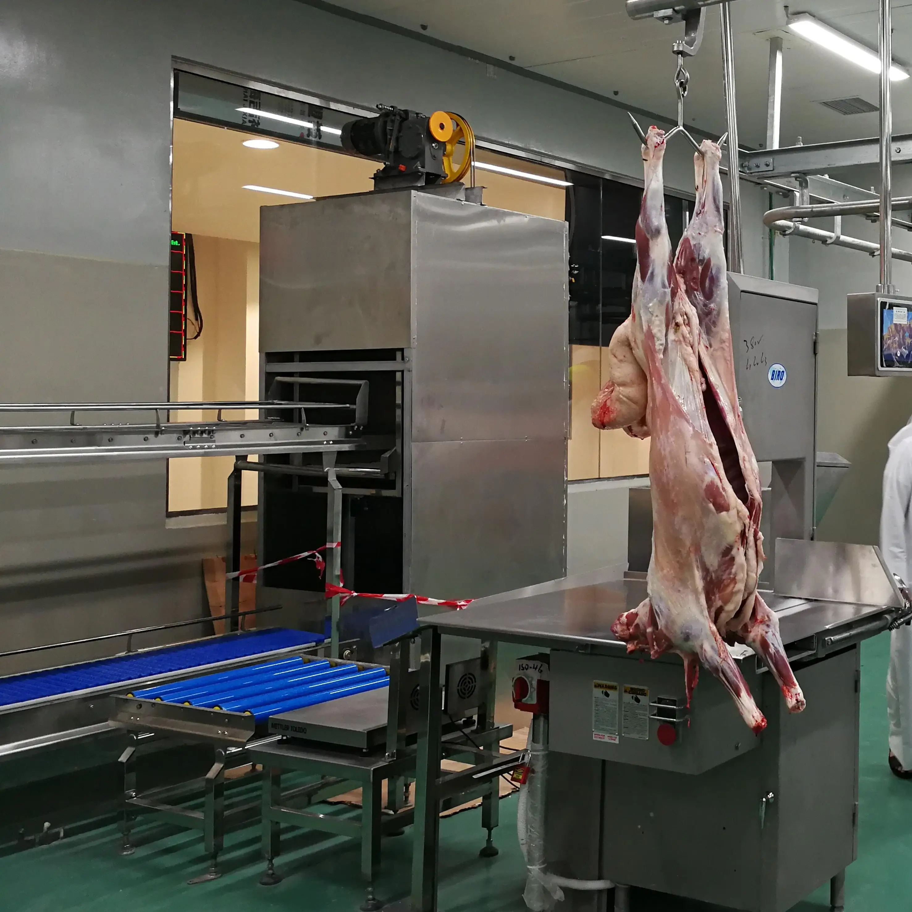 Complete sheep and goat slaughtering line equipment - efficient processing systems for meat factories and modern slaughterhouses