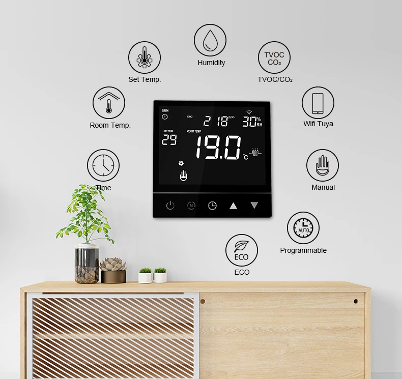Comfurter 16A tuya smart digital programmable Electric underflloor ... - Luxury Penthouse Suites With Programmable Temperature Control
