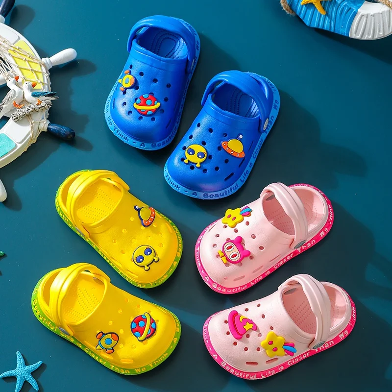 Детские летние кроссовки, Супермягкие легкие сандалии, для пляжа и отдыха, для мальчиков и девочек