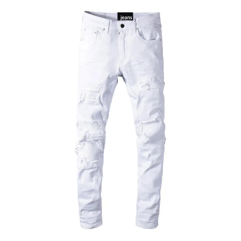 second shot designer funky look scratch strachable stylish damaging  printing new trending jeans pants for men