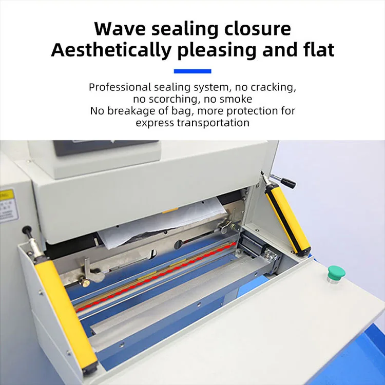 Desktop Tabletop Auto Fulfillment Bagging System Automatic Bagging Machine Poly Mailer Courier Poly Auto Bagger