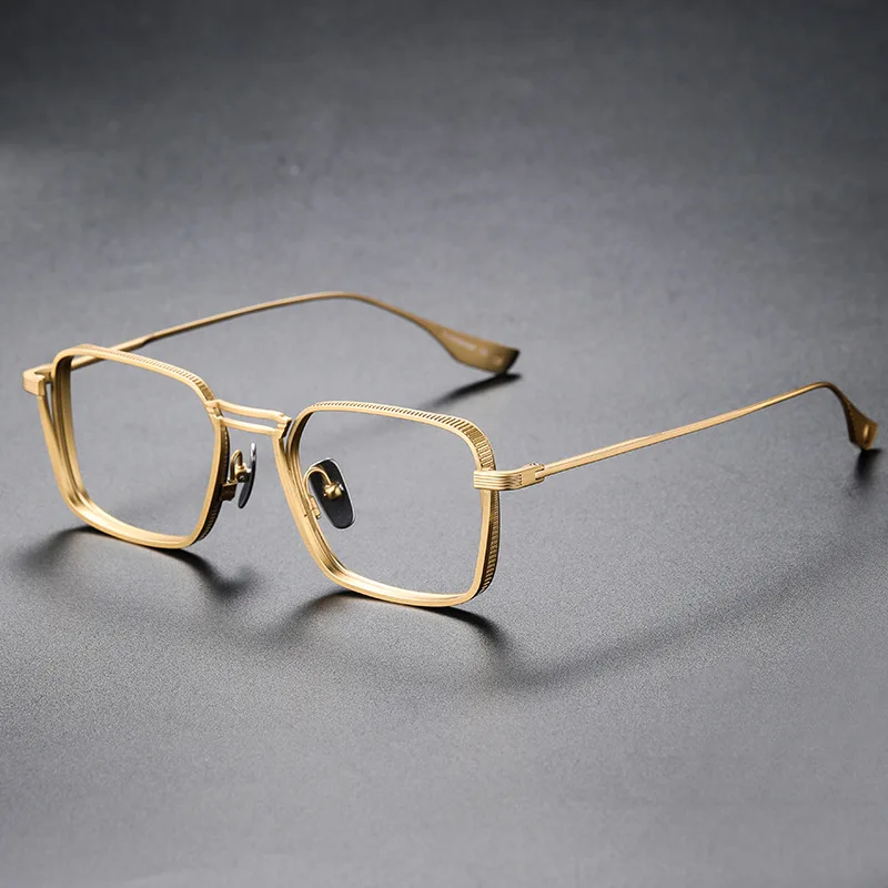 CS125 High Pure Titanium Optical Frame Good Quality Glasses for Men and Women Titan Eyewear Frames DLX125