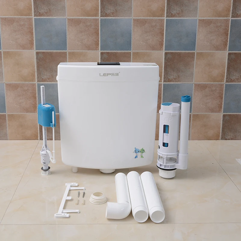 LPC-01 Middle East Popular Squatting Usage Wall hung PP Flush Cistern Plastic Toilet Water Tank