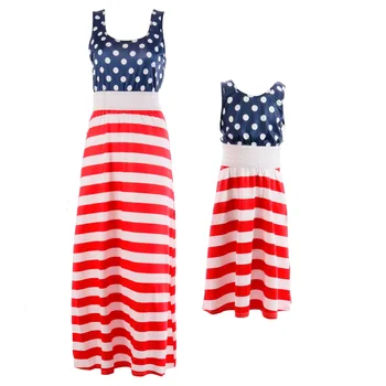 chinese dress ladies Patriotic Petals Ruffle Maxi Dress from Mila & Rose for Kids  The Blessed  Nest