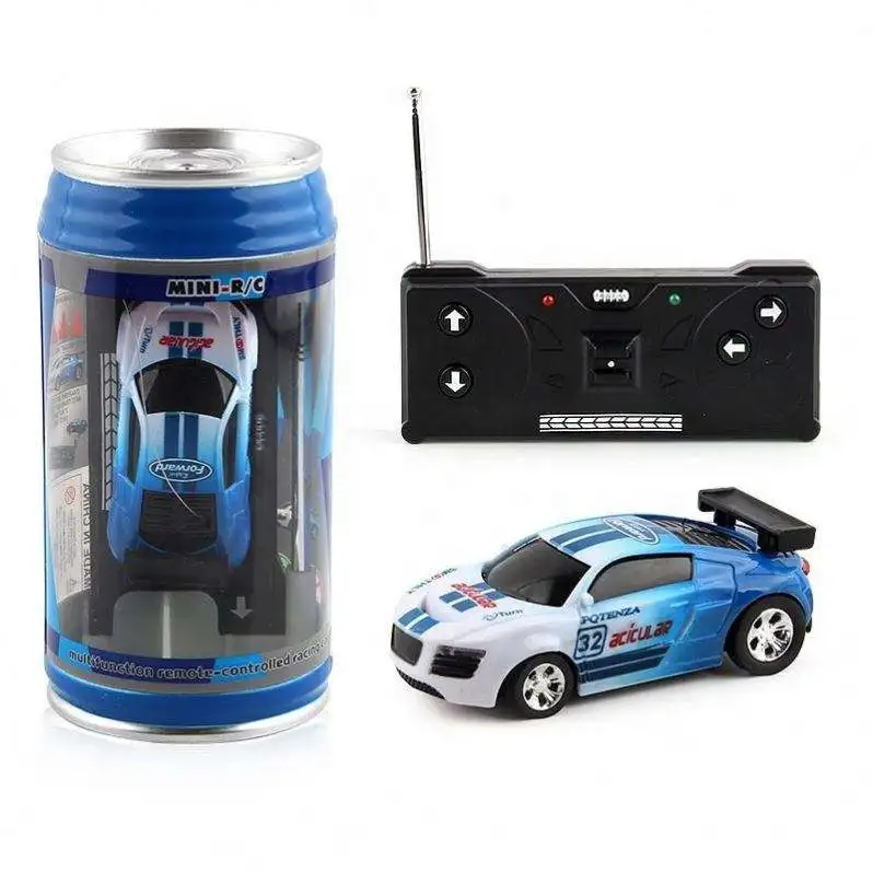 Can Mini Rc Car Radio Remote Control Micro Racing Car 4 Frequencies Radio Control Toys for Kids Gifts Rc Models