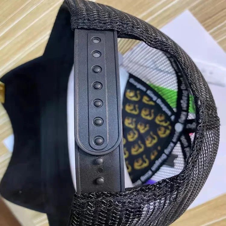 Ready to Ship High Quality Multiple Color Plastic Snapback Hat Buckle Strap  Holes Hats Replacement Fasteners