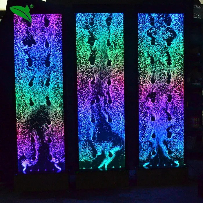 Digital Programming Swirl Salon Water Bubble Wall Room Divider
