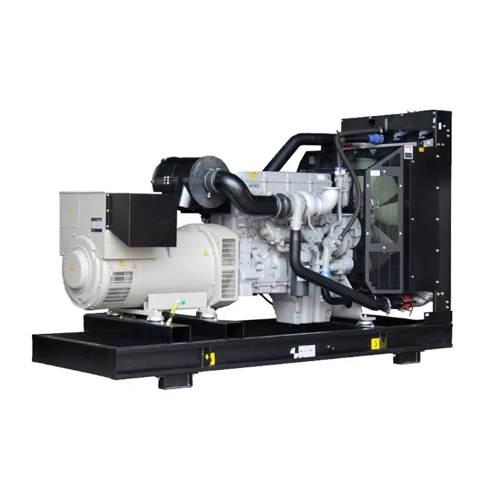 Perkins 500kVA Silent Diesel Generator Set High Quality Single Three Phase Rated 80KW 60KW Brushless Low 50Hz 60Hz Single 400V