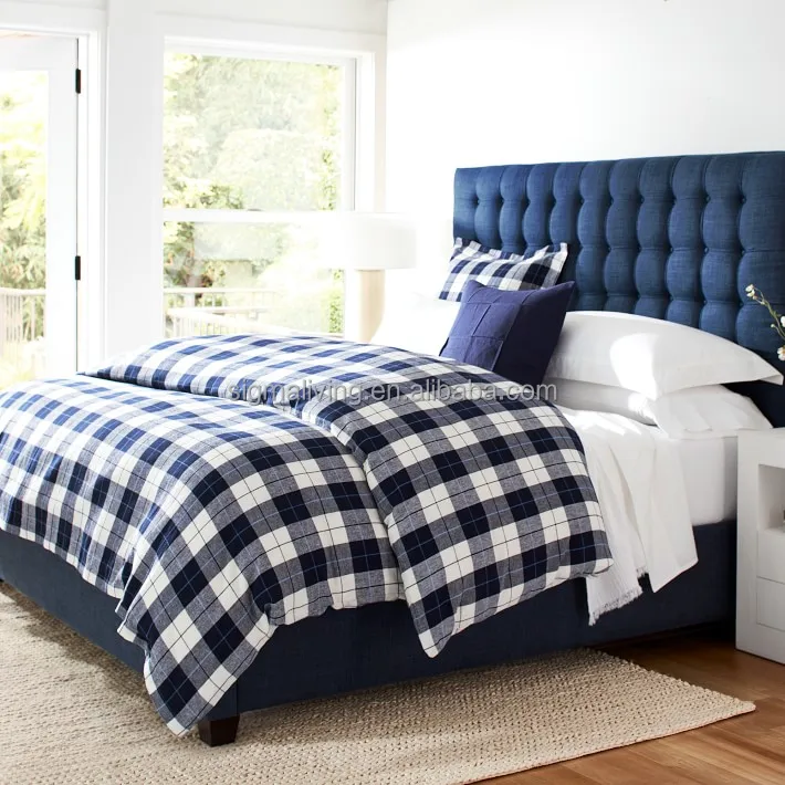 Bedroom hotel double bed living room furniture bed & headboard on sale