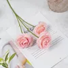Une seule branche rose