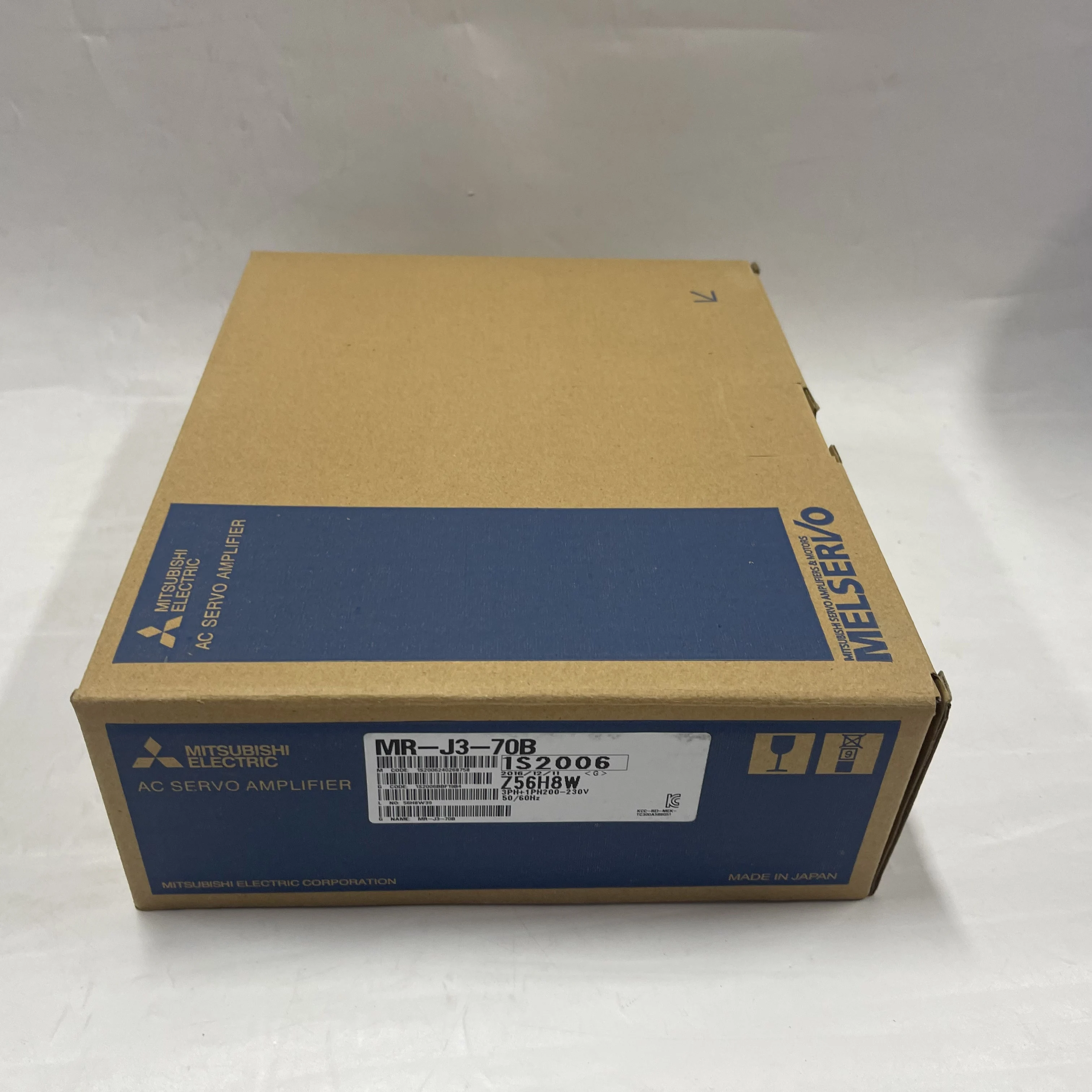 Mitsubishi MELSERVO J3 Series AC Servo Amplifier MR-J3-70B Mitsubishi MELSERVO J3 Series AC Servo Amplifier MR-J3-70B