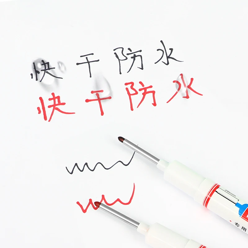 Маркерная ручка с глубоким отверстием, 20 мм, с длинным наконечником, для деревообработки