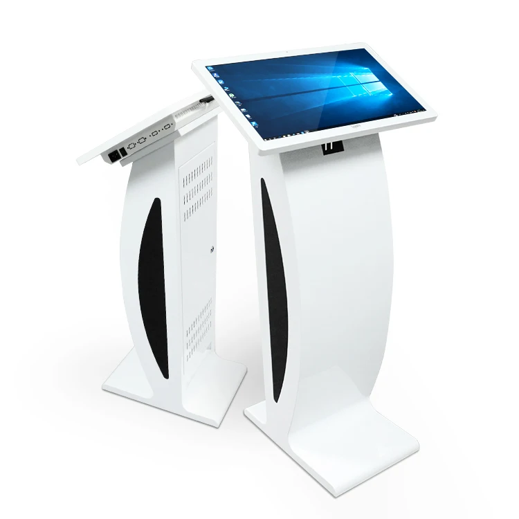 21.5 Inch LCD Touch Screen  Kiosk Touch Screen Floor Standing All in One Pc Touch Kiosk
