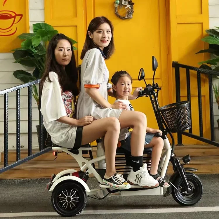 Elderly Electric Tricycle - Reliable Lithium Battery Power