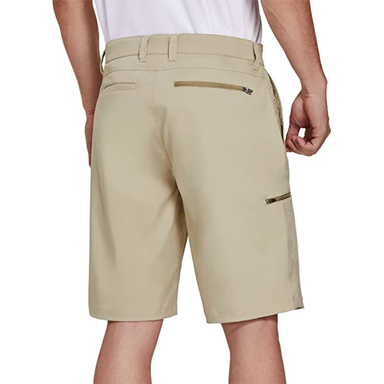 Wholesale Customization Men's Golf Hybrid Dress Shorts Casual Chino Stretch Flat Front Lightweight Quick Dry With Pockets gallery 5