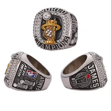 2012 Miami Heat James Championship Ring Men's Alloy Diamond Jewelry Fashion Classic Ring Custom Wholesale