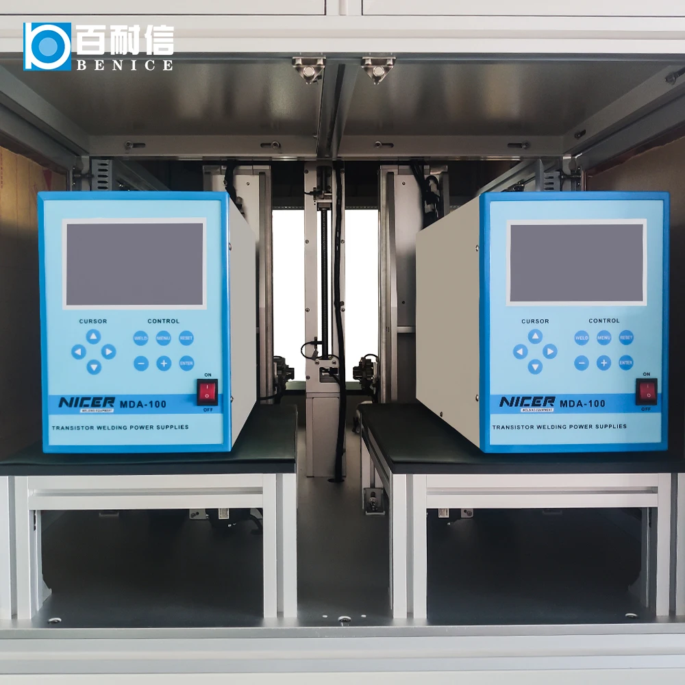 BENICE Automatic Battery Spot Welders 18650 21700 26650 32700 WELDING STATION Lithium LiFePO4 Cell Spot Welding Machine