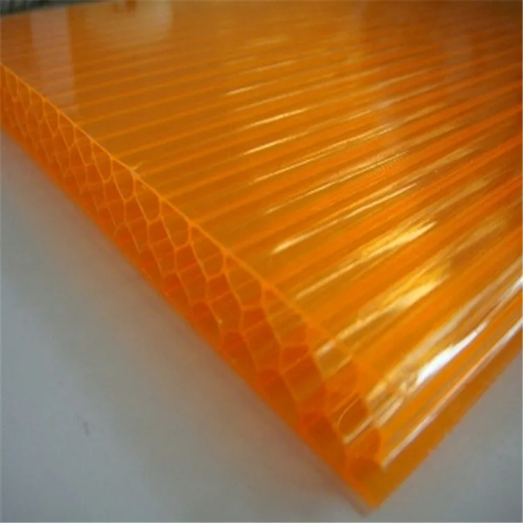 Colored Multiwall Honeycomb Polycarbonate Sheet for Sale