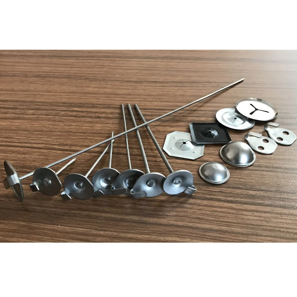 Huihao Metal Insulation Fasteners Lacing Anchors with Insulation Blanket for Securely Fixing Control Cabinets